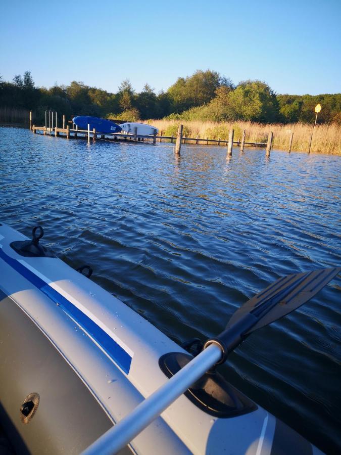 Fewo In Bosau Am Ploener See Mit Eigenem Bootssteg App 12 ภายนอก รูปภาพ