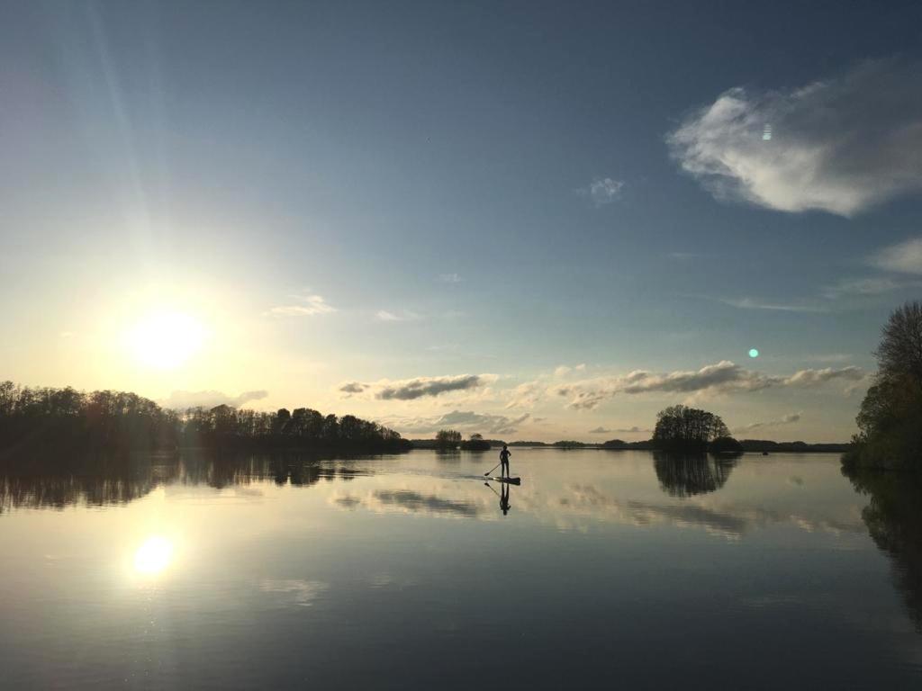 Fewo In Bosau Am Ploener See Mit Eigenem Bootssteg App 12 ภายนอก รูปภาพ