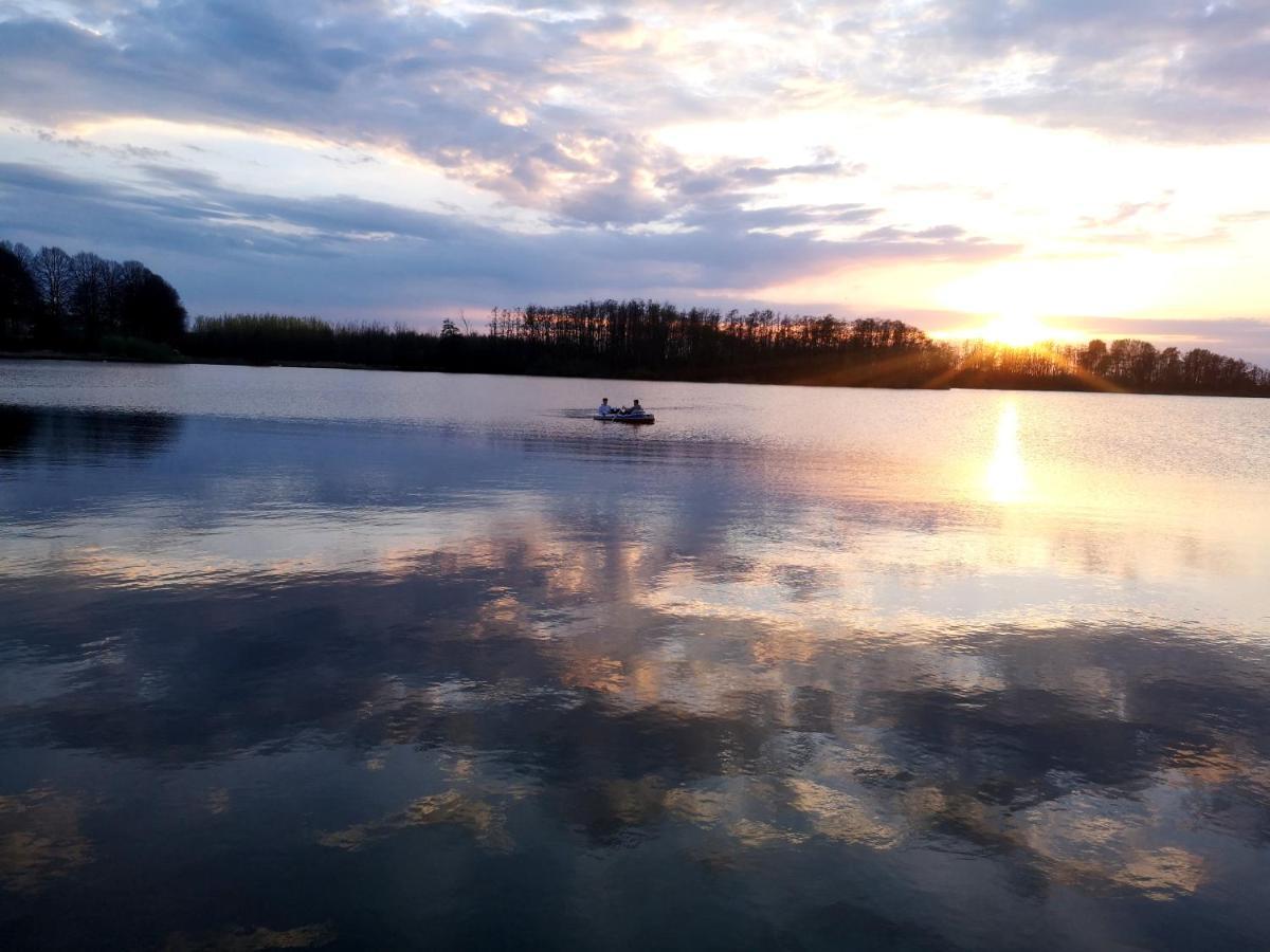 Fewo In Bosau Am Ploener See Mit Eigenem Bootssteg App 12 ภายนอก รูปภาพ